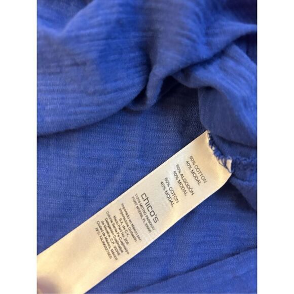 Chicos ultimate tank top size 3 (xl) blue - Picture 5 of 5